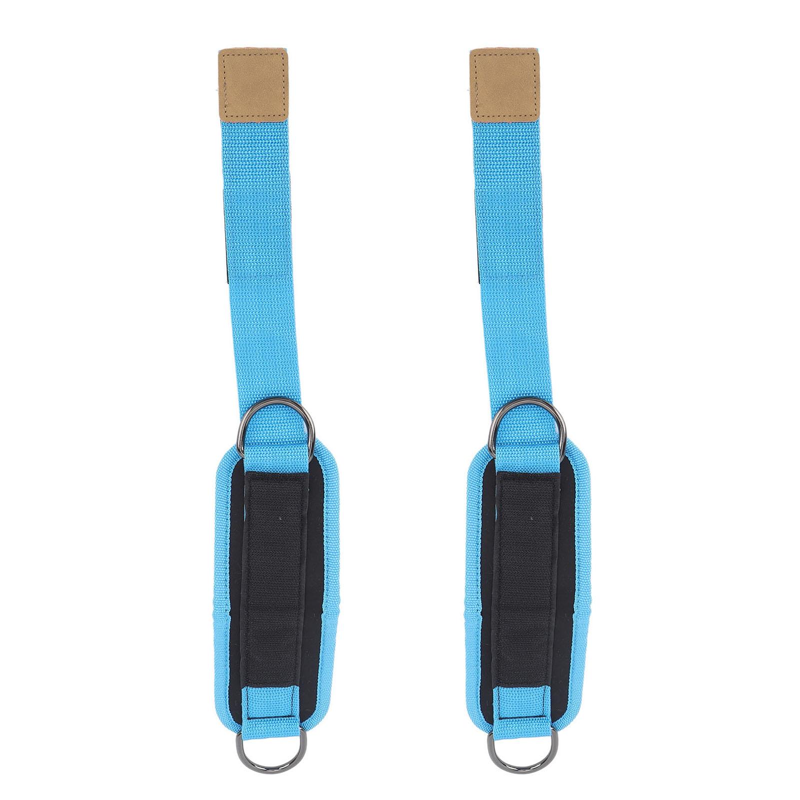 2PCS Ankle Strap for Cable NaMachine Kickbacks Iron D   Gym Ankle Cuff for Fitness Workout