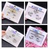 Glue Free Crystal Facials Sticker Waterproof Temporary Tattoo Sticker  Eyebrow