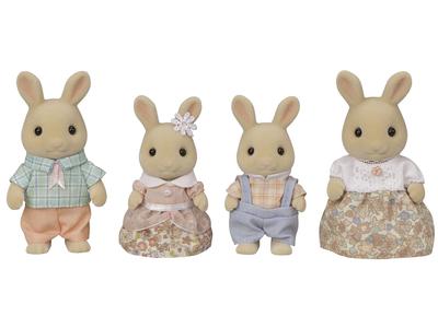 Sylvanian Families Dolls Rabbit ST Mark Ages 3 and Toy Sylvanian Epoch [Milk Family] FS-47 Certified, Up, Dollhouse, Families,