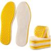 Winter Unisex Thickened Wool Plush Insoles: Sweat-Absorbing, Breathable, and Super Soft