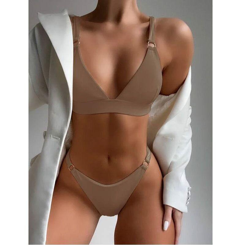 

Сексуальный женский купальник, женский бикини, пуш-ап, комплект бикини, бразильские купальники, однотонный бикини, купальный костюм, купальный костюм, пляжная одежда L