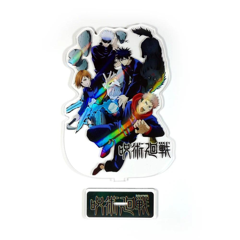 Jujutsu Kaisen Group Yuji Itadori Gojo Satoru Kugisaki Nobara Fushiguro Megumi GM Acrylic Stand Standee Toy Figure