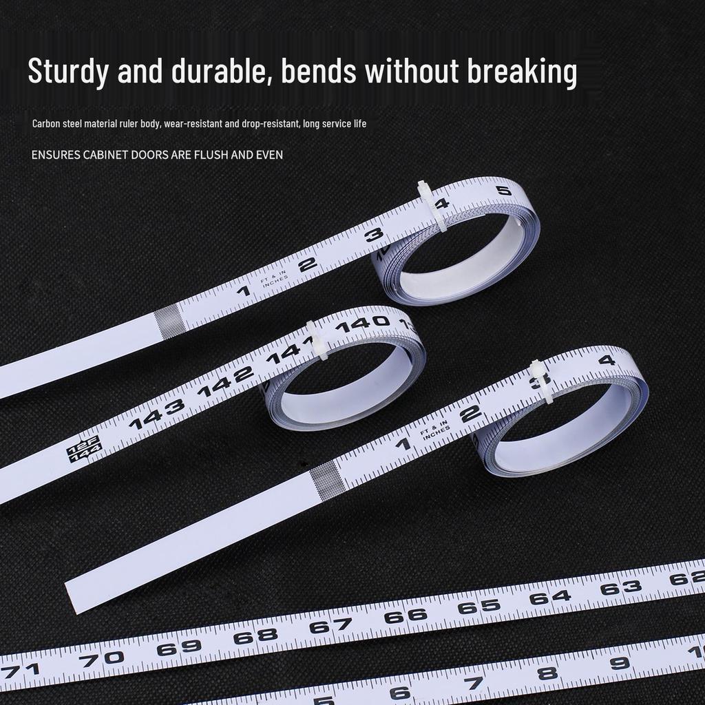 Imperial Self-Adhesive Ruler Strip for Table Saw – Metal, Scaled Sticker with Glue
