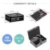 Hachibanya Portable Cash Box with Dial Lock, B5 Size, for Accounting, Office, Simple Safe, Piggy Bank, Steel, Home Use, Approx. W25 X D18 X H9cm, M250