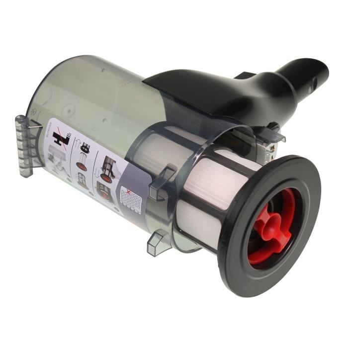 Dustbin - Bosch - Unlimited Series 8 - Black - Stick Vacuum Cleaner - Rechargeable