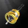 5pcs/box Adjustable Depth Countersink Drill Bit Zinc Zinc Alloy Drill Bit  Concealed Screw Installation