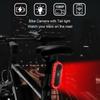 Bike Rear View Camera 6 Lighting Modes 1080P 3500mAh Rear Bike Light Camera IPX6  Resistant 150° Wide Angle for Accessory