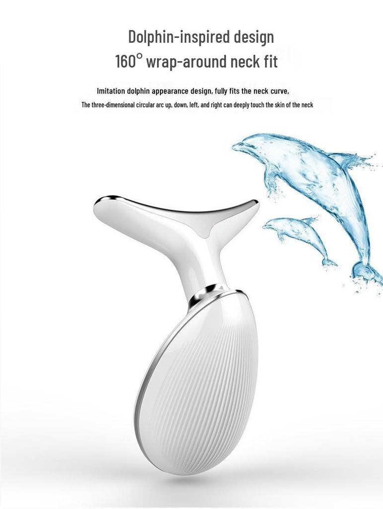 7-Color LED Neck Wrinkle Remover & Face Lifting Massager