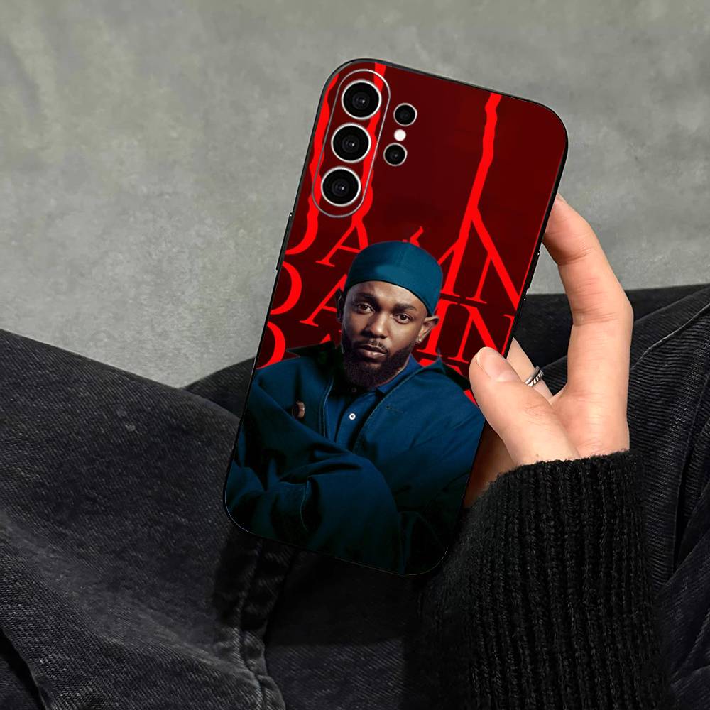 Rapper Kendrick Lamar Handyhülle Für Samsung S25,S24,S21,S22,S23,S30,Ultra,S20,Plus,Fe,Note,10,9,5G Schwarze Abdeckung