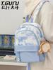 Schoolbag Japanese ins wind soft girl cute girl backpack small, college student lightweight mommy bag backpack small schoolbag female