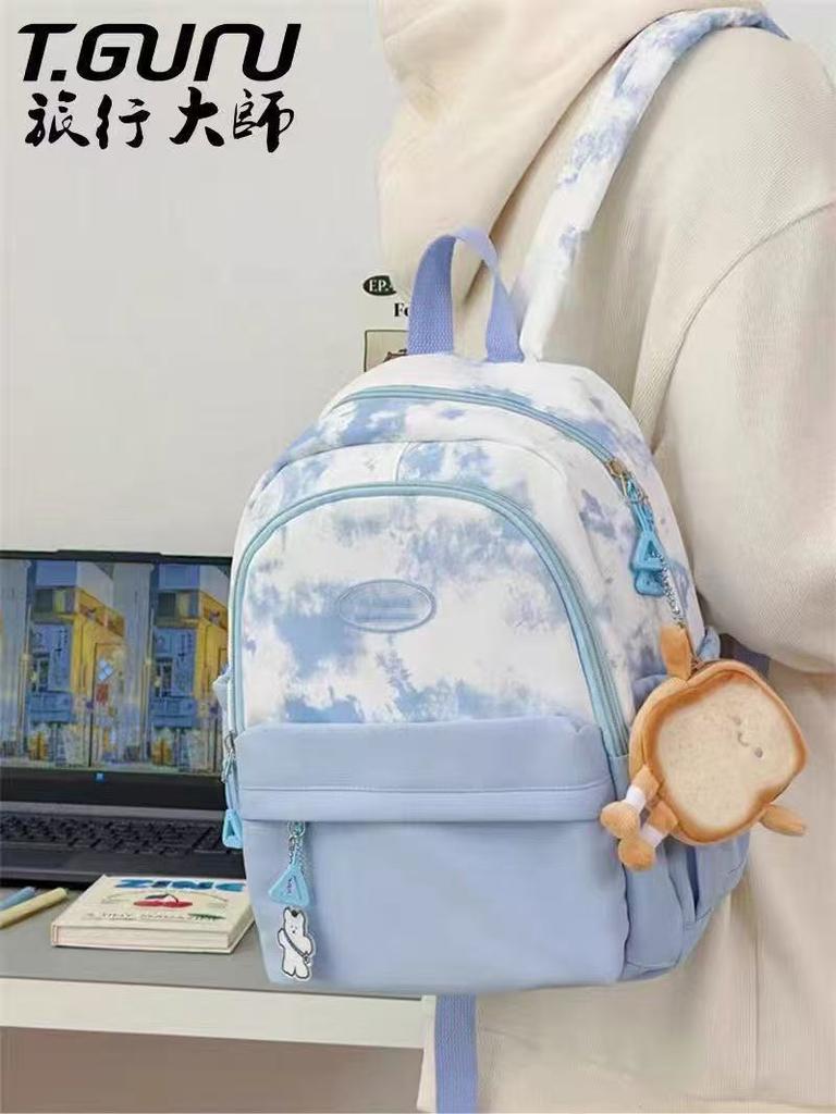 Schoolbag Japanese ins wind soft girl cute girl backpack small, college student lightweight mommy bag backpack small schoolbag female