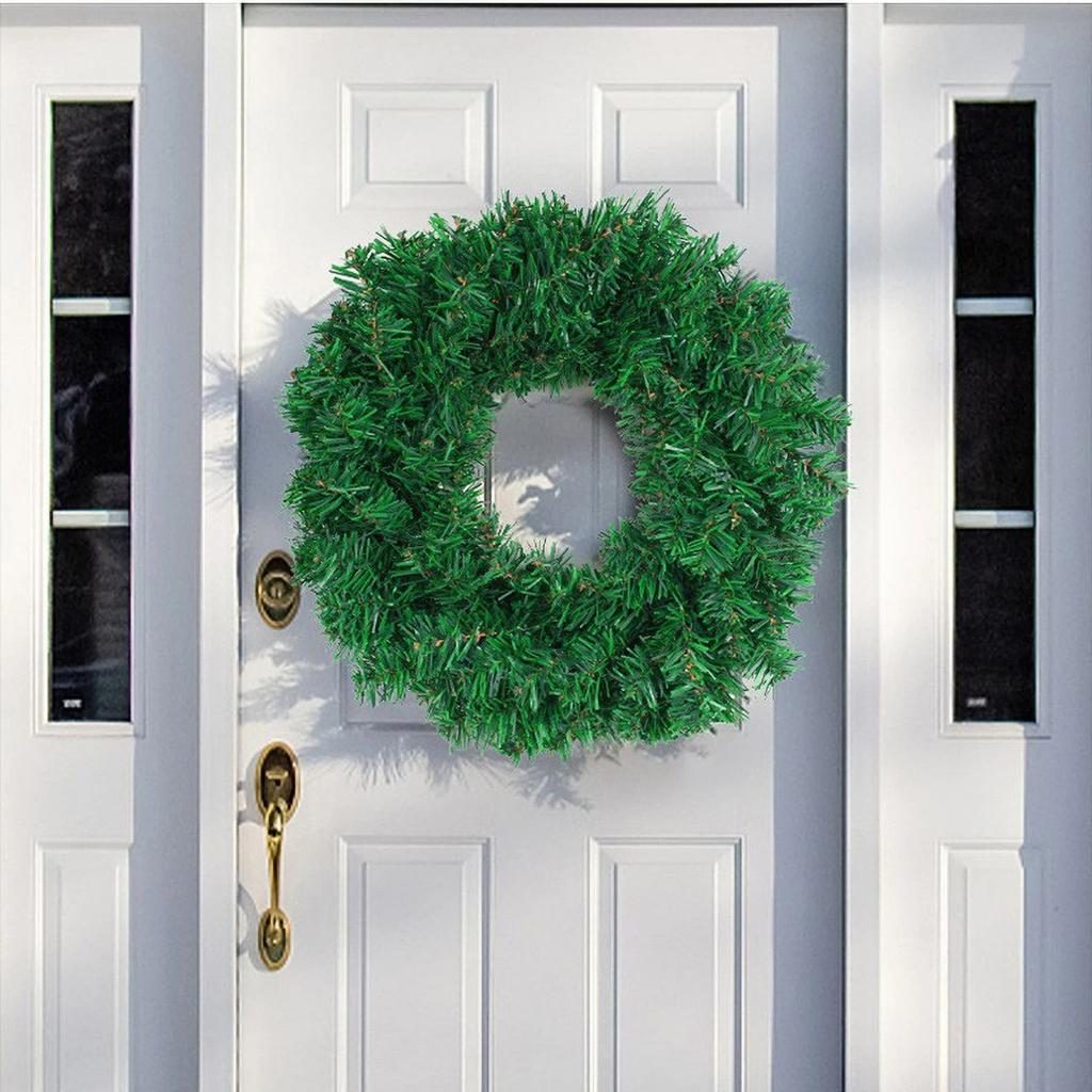 Flower Garland Door Hanging Christmas Decoration Rattan Flower Wreath Flower Wreath