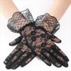 2026 Mid-Length Black Lace Vintage Wedding Dress Gloves for Photography
