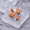 Epoxy Apricot Kernel Ornament Mold Silicone Crafts Mold for Home Decoration
