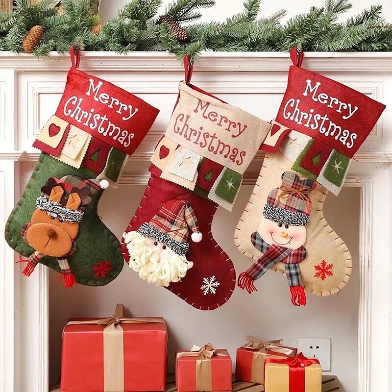 

Extra Large Christmas Snowman Stocking