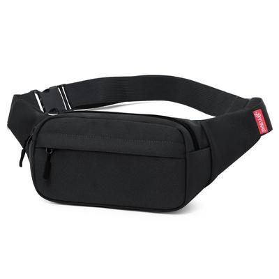Bolsa de cintura universal masculina e feminina, bolsa crossbody, bolsa esportiva para celular, cor sólida, bolsa de peito de grande capacidade