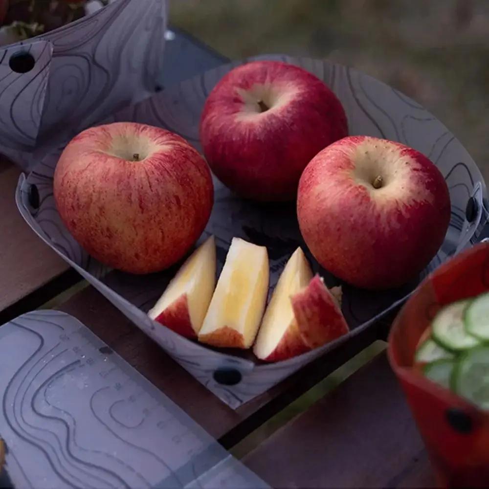 New Lightweight Foldable Camping Tableware Multi-purpose Heat-resistant Dinner Plate Free Heat-resistant Coffee Filter Outdoor