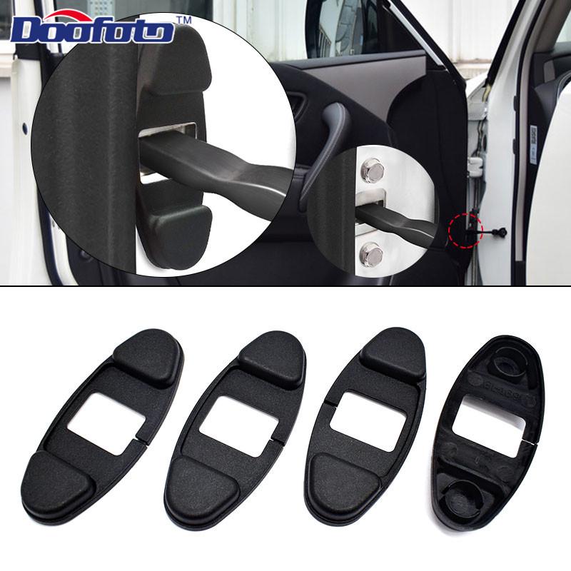 

Doofoto 4 шт. автомобильный Стайлинг дверной ограничитель Чехлы для Nissan Qashqai X-trail Tiida Sentra Sunny