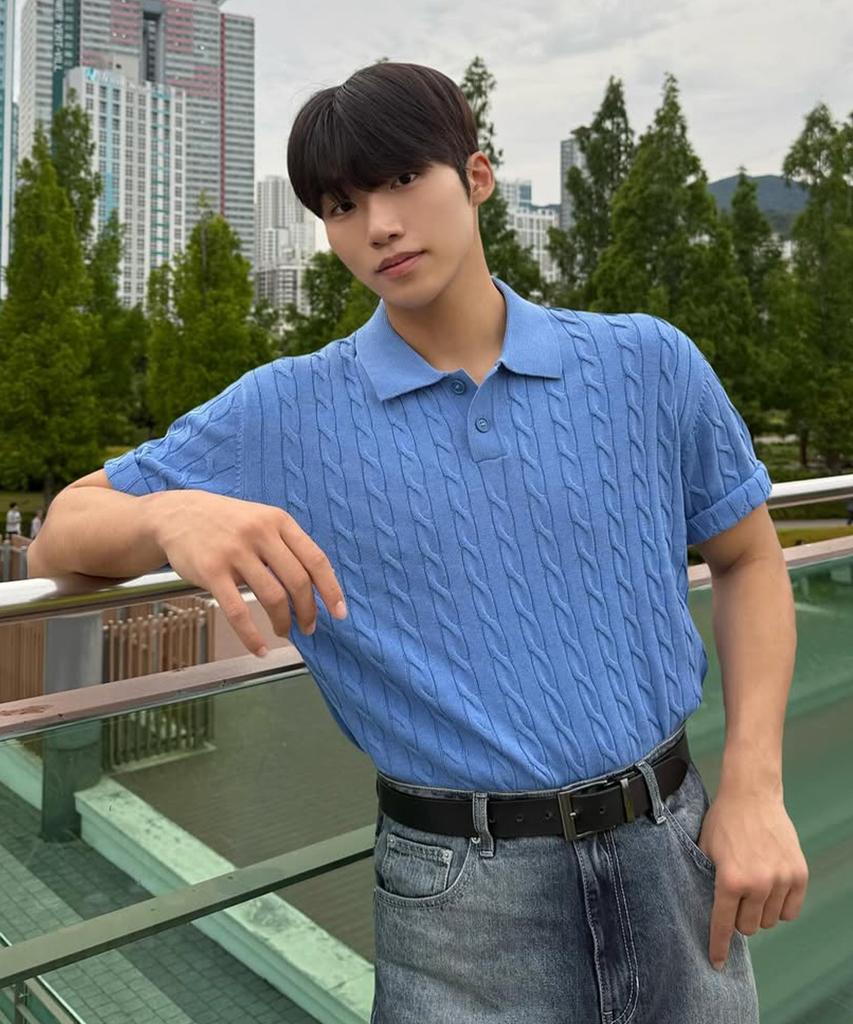 MINDBRIDGE Cable Collar Short Sleeve Knit - 3 Colors