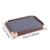 Velvet Wooden Jewelry Tray Necklaces Bracelets Jewelry Display Tray  Jewelry Storage