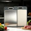 304 Stainless Steel Cutting Board Household Kitchen Food Double-Sided Cutting Board for Cutting Fruit Vegetable Chopping Board