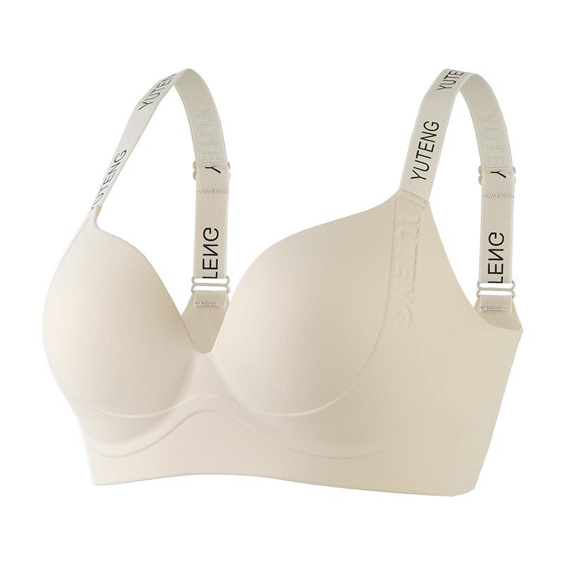 

Бесшовный бюстгальтер с поддержкой больших размеров – Полная чашка, Дышащий, Предотвращающий провисание, Тонкий для лета 42/95 шампанского