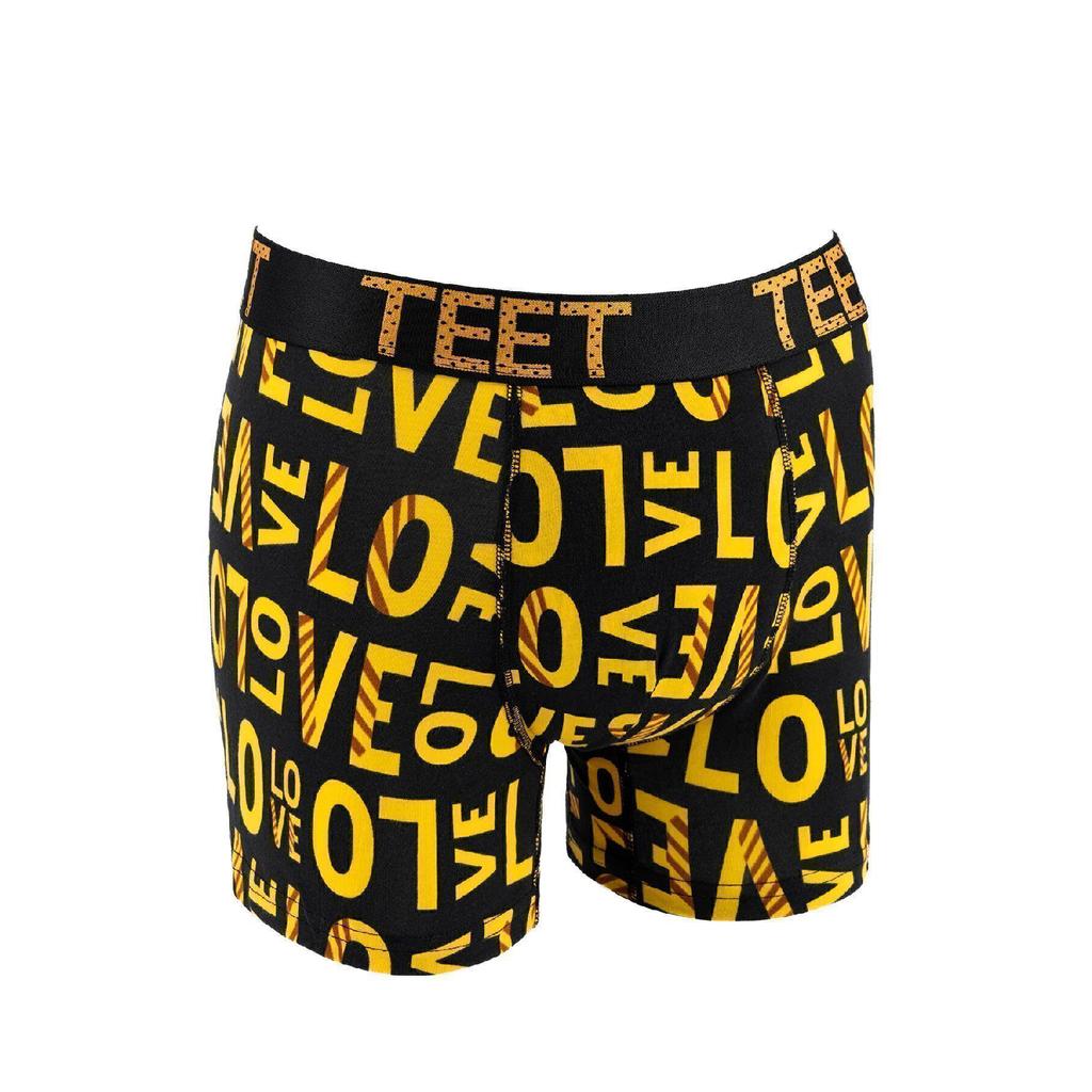 Men's Boxer Premium Set Of 5 Cotton Lycra Patterned Full Fit New Year's Gift