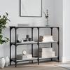 VidaXL Console Table Sonoma Grey 100x29x75 Cm Engineered Wood 834103