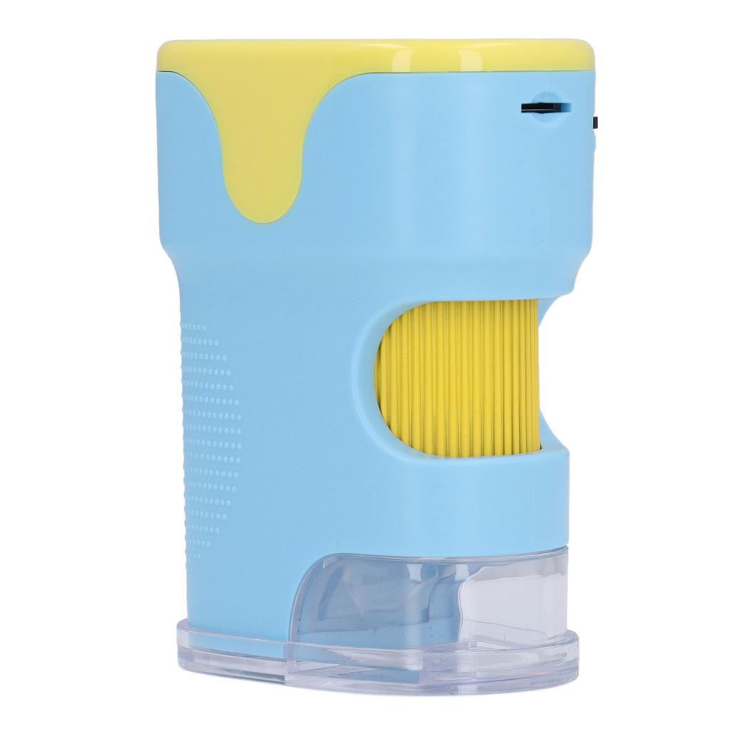 1000X Handheld Microscope 2 Inch Color Screen Kids Portable Digital Microscope with FHD 10MP Photo Video Fill Light 6 Sample Slides