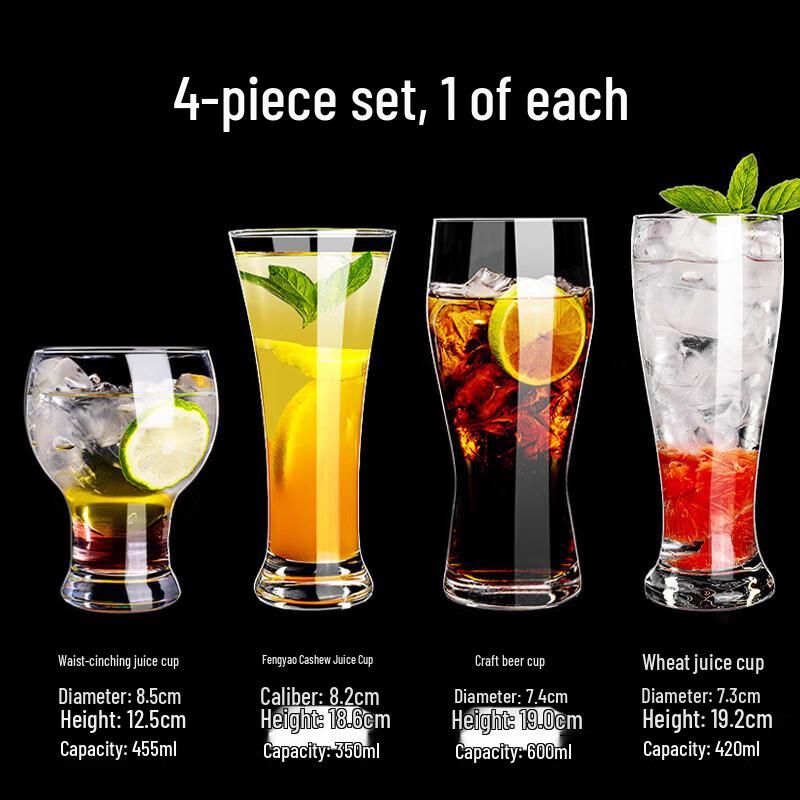 ZISIZ Versatile Glassware Set