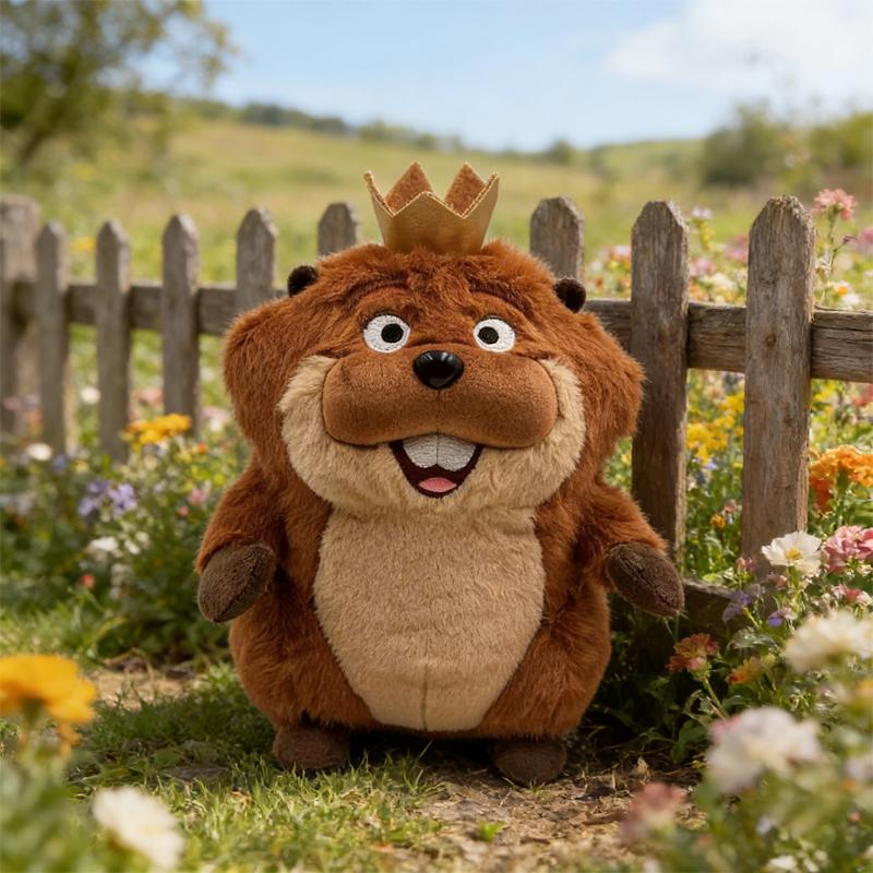 Neue Hoppers Biber Plüschtiere Anime Film Merchandise Exquisite Tierfiguren Sammlerstücke für Fans Geburtstagsgeschenk für Kinder