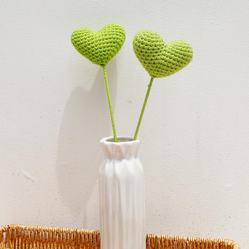 Girasol Crochet Ramo Flor de Hilo - Regalo Hecho a Mano para el Día del Maestro