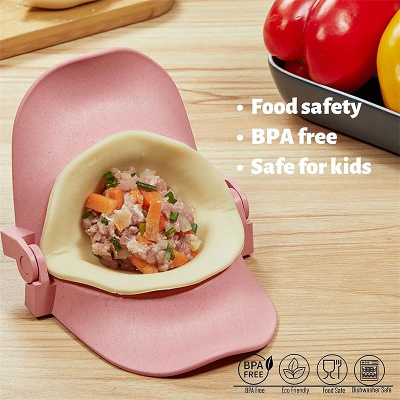 Dumpling Mold Pressing Dumpling Skin Rolling Dough Dumpling Machine Noodle Press Household Manual Baking Pastry Machine Kitchen