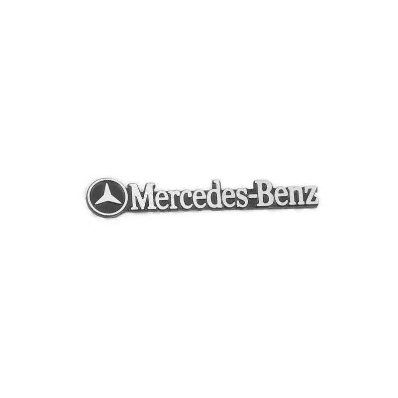 2025 Hot 2/4Pcs 3D Aluminum Car Audio Sticker Emblem Decorate For Mercedes Benz W205 W212 W204 W213 W203 W176 W222 W211 Badge Ac