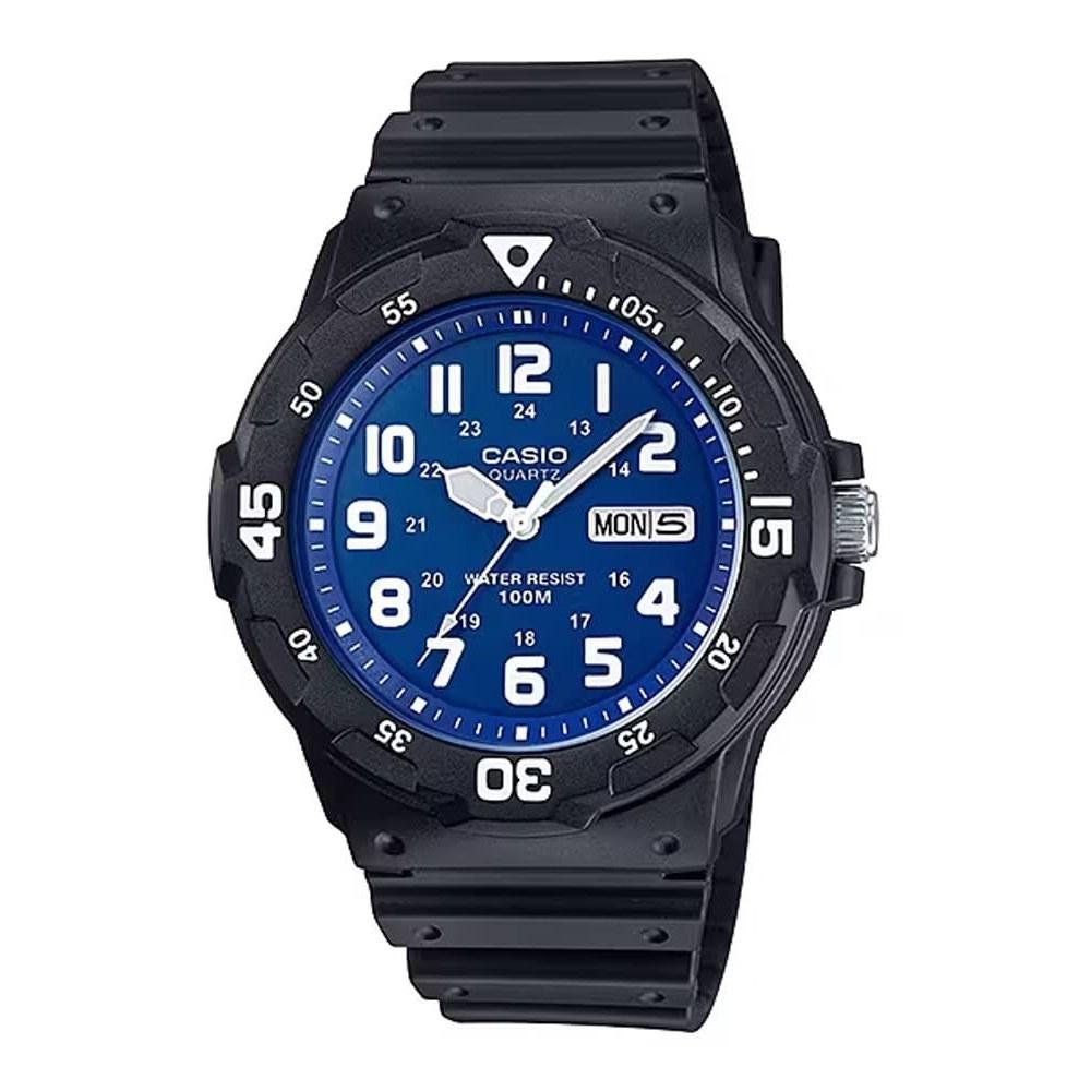 Casio Standard Quartz Wristwatch MRW-200H-2B2V Mens Blue Dial Overseas Model