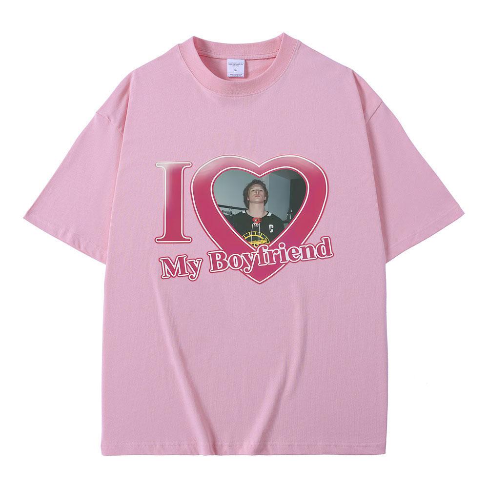 Heated Rivalry T-Shirt Ich liebe meinen Freund Ilya Rozanov Grafik-T-Shirt Herren Damen Kleidung Mode T-Shirts Männlich Vintage-T-Shirt