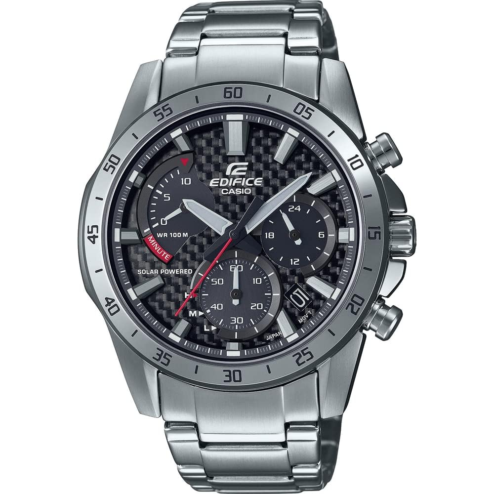 Casio EFS-S580D-1AVUEF Analog Watch Silver Stainless Steel Water Resistant