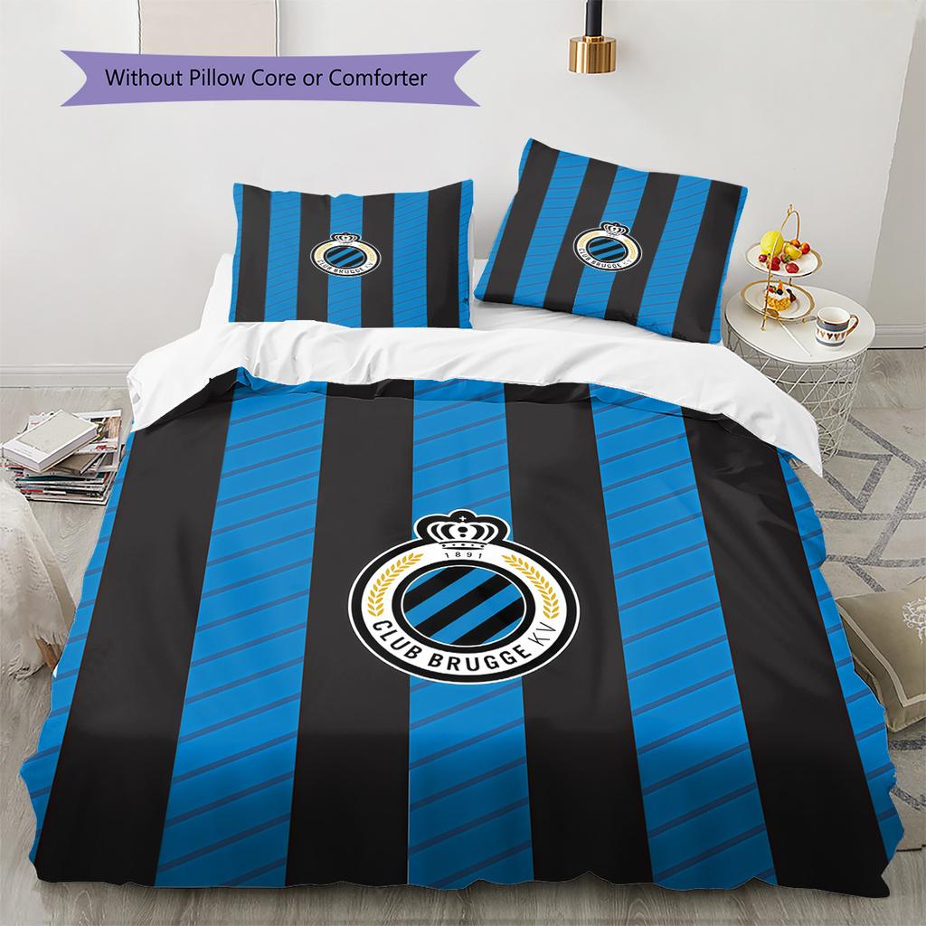 Set Copripiumino Trapuntato Modello Bruges Decorazione per la Casa Regalo (1 * copripiumino + 2 * federe senza imbottitura)