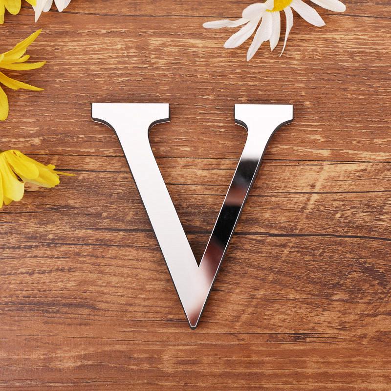 

Акриловый алфавит AZ английские буквы EVA стикер на стену наклейка детская спальня украшение для детской комнаты DIY слово