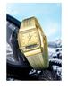 Leibingji Men's Multifunction Quartz Waterproof Sports Watch with Steel Band and Dual Display.