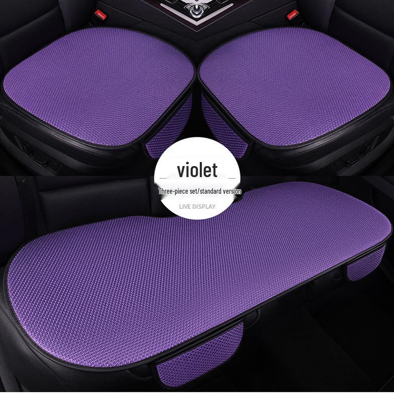 3-Piece Imitation Linen Ice Silk Seat Cushion Set for Besturn B50/B30/B90/Yueyi 03-07
