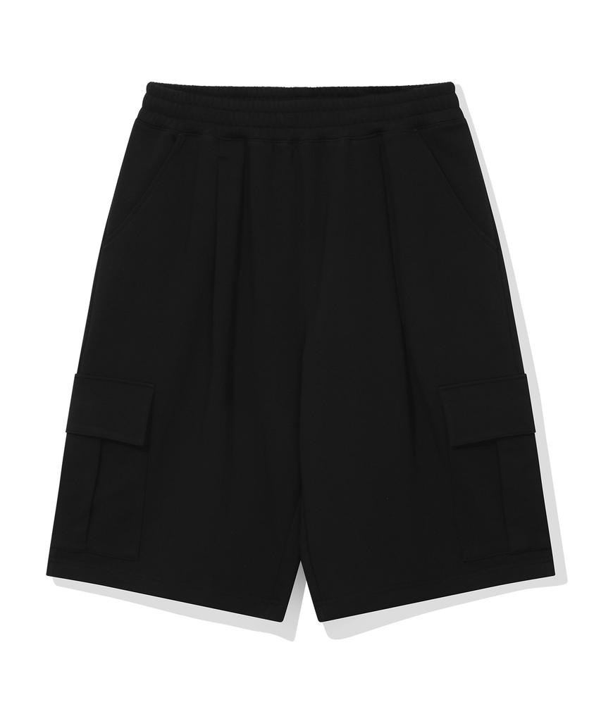 BEENTRILL Standard Cargo Bermuda Pants (Black)