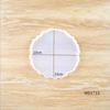 1Pcs Wave Coaster Table Mold Silicone Diy Baking Mirror Resin Cloud Epoxy Mold