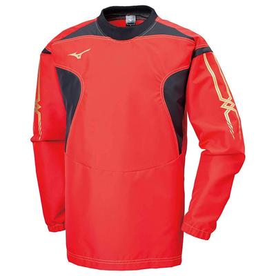 Camisa de Treinamento Tough Breaker Tamanho Chinês/Japonês XL para Tamanho Japonês, Padrão, Durável, À Prova de Vento, Roupa, 32ME9181, Vermelho, (equivalente XL)