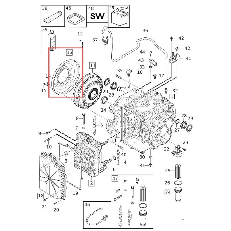 31256845/31256729 applicable for Volvo V40, S60, S80, XC60, V60, C30 front transmission oil seal