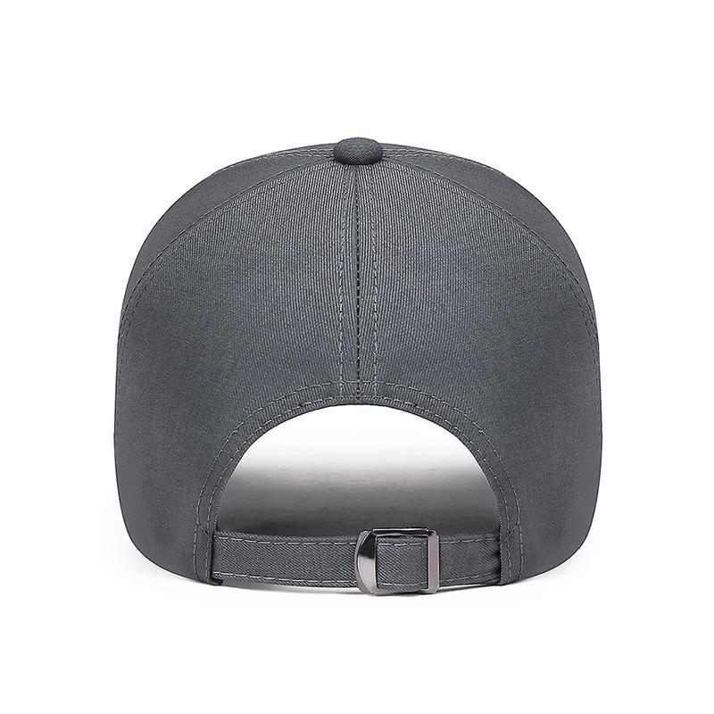 Casquette de baseball polyvalente à imprimé alphabet décalé pour homme, idéale pour le printemps et l'été, idéale pour l'extérieur, pour les personnes d'âge moyen