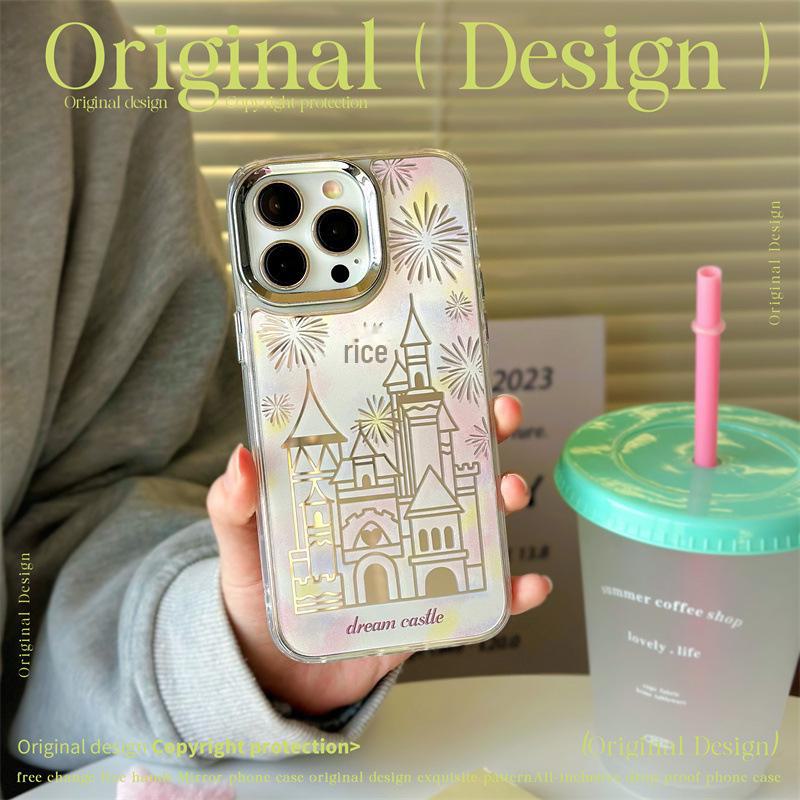 Zhitai Apple iPhone Case: Fits iPhone 15 Pro, 14, 13, 12, 16Pro Max, XS - 3-in-1 Mirror Design