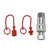 Male & Female Hydraulic Quick Connect Coupler 1/4 NPT ISO7241-A Hydraulic Quick Connect Coupler Fittings With Dust Cap Couplers