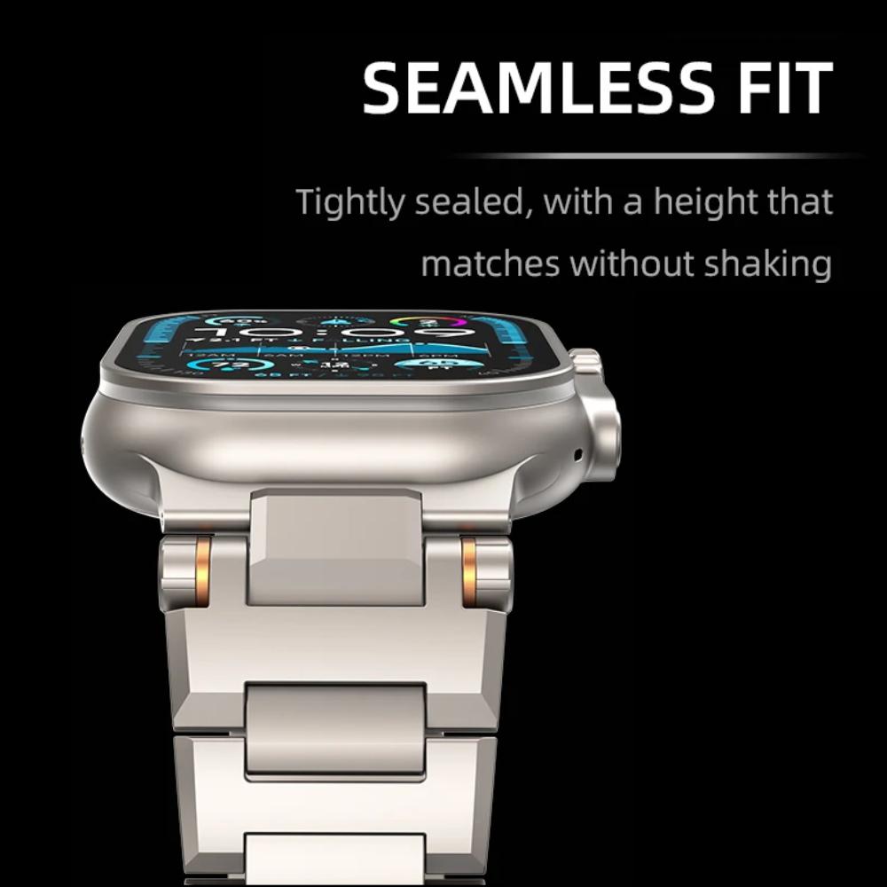 Stainless Steel Strap for Apple Watch Ultra 3/2/1 49mm 46mm 45mm 44mm 42mm Metal Magnetic Band IWatch Series 11 10 9 8 7 6 SE 5