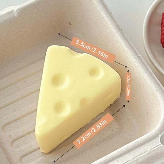 Watermelon Piece Squeeze Toy Stress Relief Cloud Chick Bread Dog Star Cheese Pinch Sensory Toy Soft Stress Ball Calming Fidget Toy